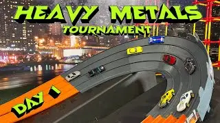 DIECAST CARS RACING | HEAVY METALS TOURNAMENT | DAY 1