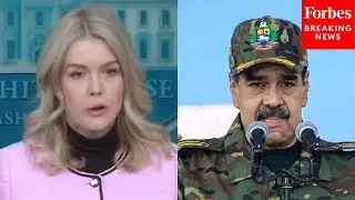 'Diplomacy Is Always The First Option': Karoline Leavitt Addresses Potential Troops In Venezuela