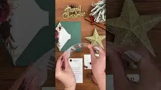 108 Christmas wedding theme -DIY acrylic wedding invitations