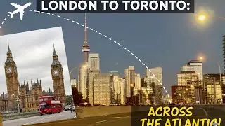 Bus, Car, Train, PLANE! 🤯 The ULTIMATE London to Toronto Travel Challenge!