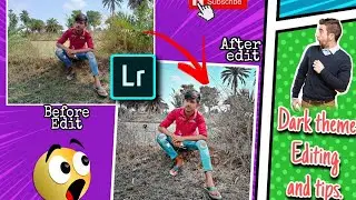 Dark theme editing -- Rj EditZ 😱😱