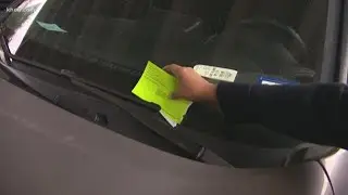 Where the most parking tickets are issued in Houston