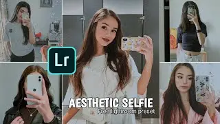 Aesthetic Selfie lightroom preset/selfie preset/mirror photos lr preset/free lr preset dng/presets