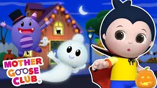 A Ghost and a Monster | Halloween Song 👻 | Mother Goose Club Cartoons #NurseryRhymes