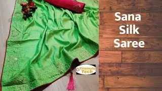 Trending Sana Silk saree | with price Rs 800/- | Beautiful Work Sarees