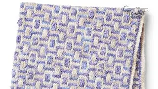 Crochet Baby Mosaic Blanket