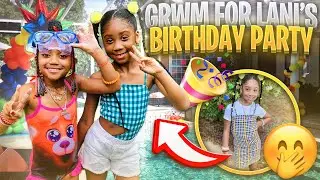 GRWM For Lani Love&rsquo;s Turning Red Birthday Pool Party🎉💖🥳