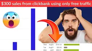 $300 in one week 🤑 । Clickbank live earning proof। affiliate marketing। #clickbank