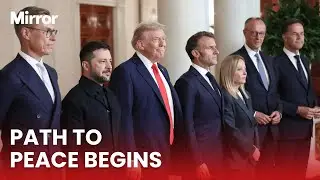Trump-Ukraine meeting 'better than expected', say European leaders