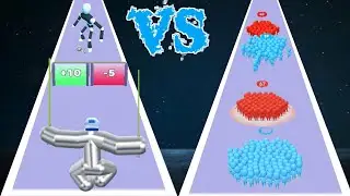 Impossible Tall Man Run Game Play Count Master Game Play - New game levels New big update 3d game