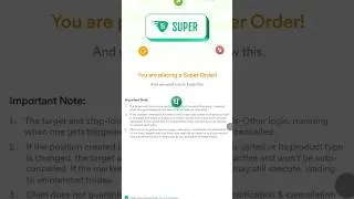 How to Activate Super Order on Dhan