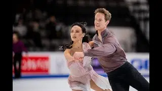 Madison Chock and Evan Bates - Skate America 2022. FD, Practice.