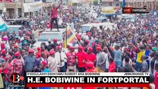 Bobiwine in Fortportal Live Updates #JBMuwonge Credit Ghetto Tv