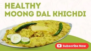 Moong Chilka Dal Khichdi Recipe | Healthy Simple Khichdi | Light Masale wali Desi Khichdi