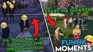 NA TEGO DEBILA JAK ZNOWU ZACZNIE SPRZEDAWAĆ KOX | STARY NA GITARZE |😂 GTARP 😂| Funny Moments#236🔥
