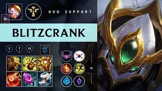 Blitzcrank Support vs Thresh - KR Master Patch 26.01
