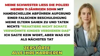 Meine Schwester Ließ Die Polizei Meinen 11 Jährigen Sohn In Handschellen Wegen Einer Lüge Abführ