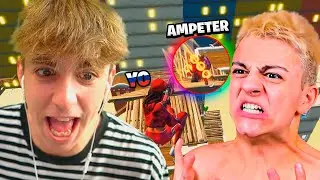 Me Enfrent&eacute; a Ampeterby en Fortnite... ≖‿≖