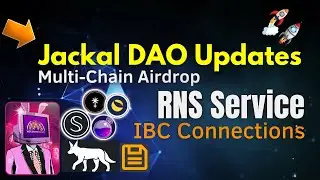 Jackal DAO Updates - Multi-Chain Airdrop - RNS Service - IBC Connections