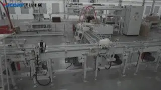 Automatic logistic system for spinning mill