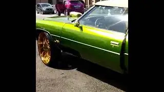 Nava's 72 Chevy on GOld 30's Forgis