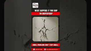 Minor Cracks, Major Risks: Why Inspections Matter Early | #RSHEngineeringandConstruction