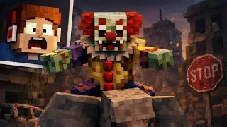 Enfrentei o Zumbi Palha&ccedil;o no Minecraft!!!