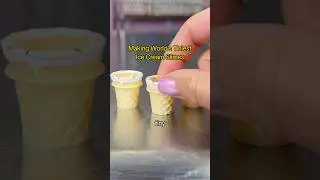 Создание самых маленьких в мире слаймов из мороженого