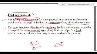 MEASUREMENT BOOK WITH SAMPLE,  RECORDING MEASUREMENT BOOK (CONSTRUCTION PLANNING MANAGEMENT PART15)