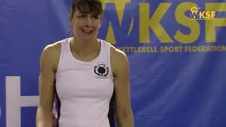 WKSF European Kettlebell Championship 2018 SNATCH WOMEN ELITE