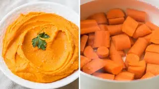 Mashed Carrots in the Vitamix