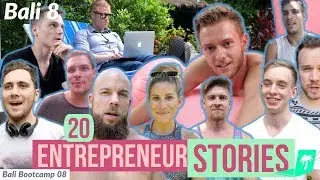 20 Entrepreneur Stories in 50 Minutes  🌴Bali Vlog 8 | Digital Marketing Agency Mastermind