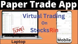 Virtual Trading App For Nifty & BankNifty Option & Future | Virtual Trading App on StocksRin