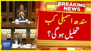 When will Sindh Assembly Dissolve? | Breaking News | Dawn News