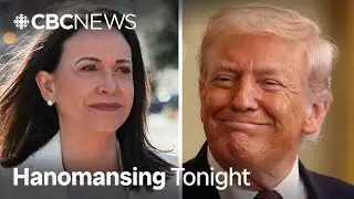 Maria Machado presents Nobel Peace Prize to Trump | Hanomansing Tonight