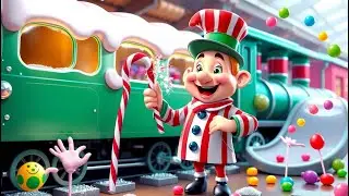 The Lollipop Train That Crashed into the Marsh | Fun Kids Story & Nursery Rhyme | Animated Song