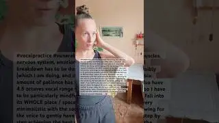 #vocalpractice #vulnerablemoment #stepbystep