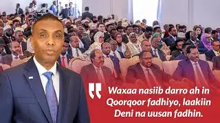 Ra’iisul Wasaaraha Xamse oo wax laga xumaado ku tilmaamay maqnaashada Saciid Deni