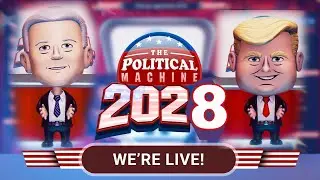 Political Machine 2028 - Bill Clinton v Donald Trump