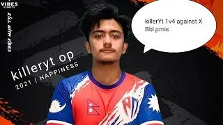 #vibeskillerytop #pmis  #vibes killerYT 1v4 against XBbl _ god lvl performance by killeryt