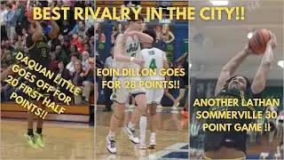 Richwoods vs PND Rivalry! DaQuan Little 20 FIRST HALF Points! Lathan Sommerville vs Eoin Dillon!!