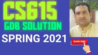 cs615 gdb solution spring 2021