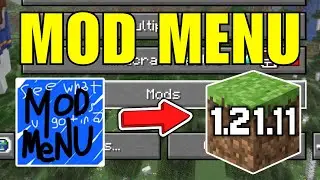 Как установить мод-меню для Minecraft 1.21.11