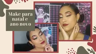 MAQUIAGEM PARA NATAL E ANO NOVO ✨