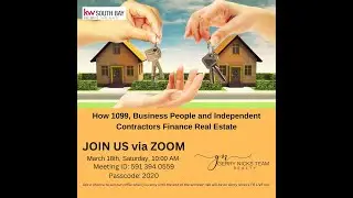 How 1099, Business people and Independent Contractors finance Real Estate
