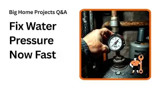 Stop Low Water Pressure and Hard Water Problems Fast