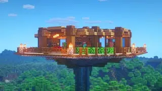 Minecraft: How to Build a Sky Base | Survival Base Tutorial