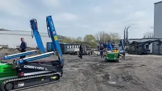 Carrymax L All Terrain Ketten-Tr&auml;gerfahrzeug als Dumper oder Baustellentransporter