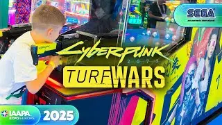 Cyberpunk 2077 Turf Wars  @ IAAPA Expo Europe 2025 | Sega Amusements