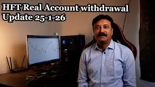 HFT Real Account Update 25-1-2026 | Chartcoders #hft #forextrading #trading #xauusd #goldtrading